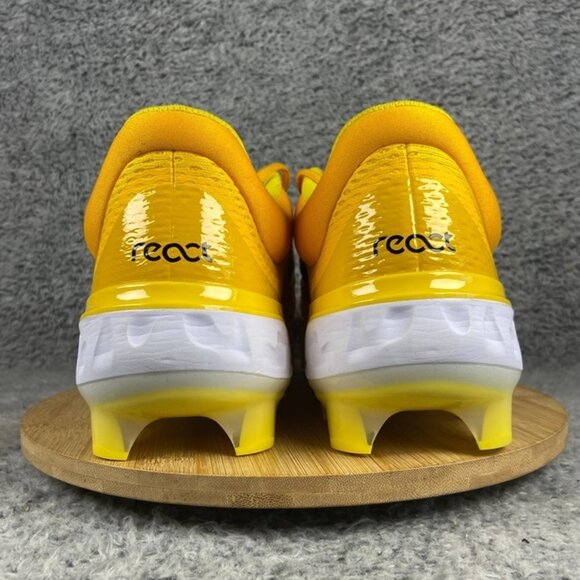 Nike Alpha Huarache Elite 4 MCS Baseball Size 14 Men Amarillo Black DX6962-701 main image 4